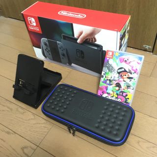 ニンテンドースイッチ(Nintendo Switch)の【送料無料】 Nintendo Switch ＆ スプラトゥーン2 ソフト(家庭用ゲーム機本体)