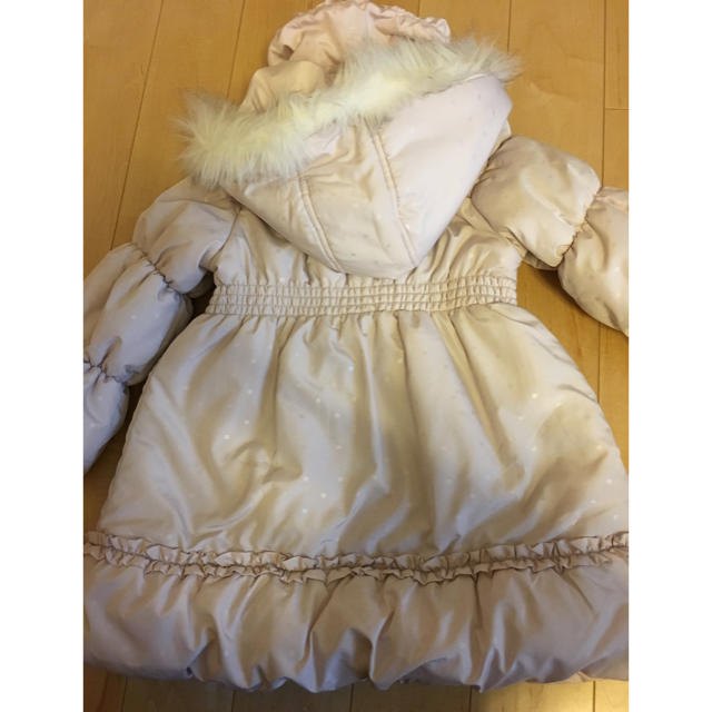 anyFAM(エニィファム)のany fam 110サイズ 中綿ロングコート キッズ/ベビー/マタニティのキッズ服女の子用(90cm~)(コート)の商品写真