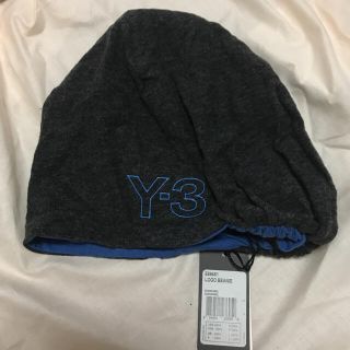 ワイスリー(Y-3)のY-3 LOGO BEANIE ロゴビーニー 新品 未使用！(ニット帽/ビーニー)