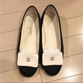 シャネル(CHANEL)の美品 シャネル フラットシューズ(バレエシューズ)