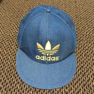 アディダス(adidas)のキャップ(adidas、デニム、フリーサイズ )(キャップ)