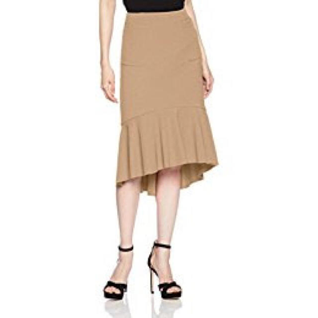 Lily Brown(リリーブラウン)のLilybrown 裾ラッフルタイトスカート レディースのスカート(ひざ丈スカート)の商品写真