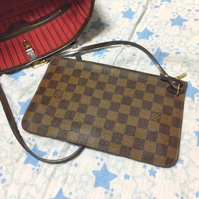 LOUIS VUITTON - 【未使用】LOUIS VUITTON ネヴァーフルMM ダミエ