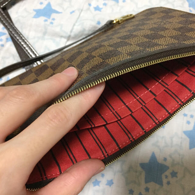 美品　ルイヴィトン　LOUIS VUITTON ネヴァーフルmm 付属　ポーチ