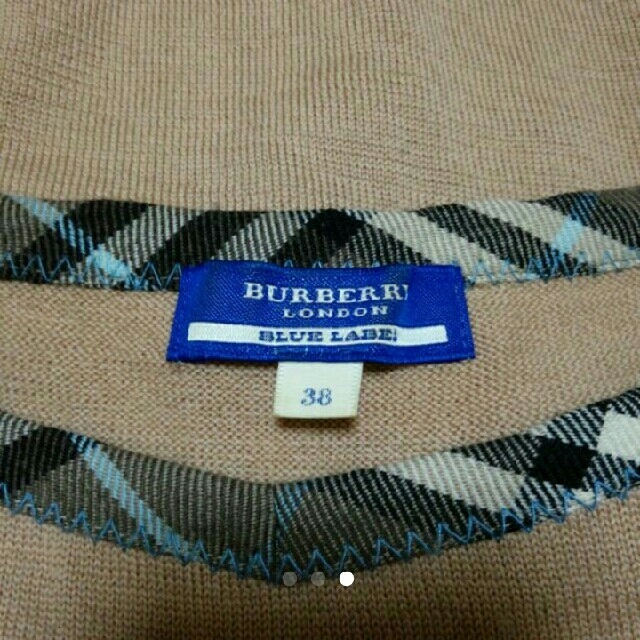 BURBERRY BLUE LABEL(バーバリーブルーレーベル)のBURBERRY　ブルーレーベル　キャミ レディースのトップス(ニット/セーター)の商品写真