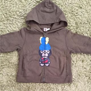 アベイシングエイプ(A BATHING APE)のエイプ❗️パーカー110㎝❗️(ジャケット/上着)