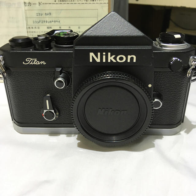 Nikon(ニコン)の新品 NIKON F2 チタン ボディ スマホ/家電/カメラのカメラ(フィルムカメラ)の商品写真