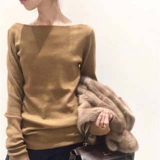 アパルトモンドゥーズィエムクラス(L'Appartement DEUXIEME CLASSE)のアパルトモン RIB KNIT 指ぬきリブニット(ニット/セーター)