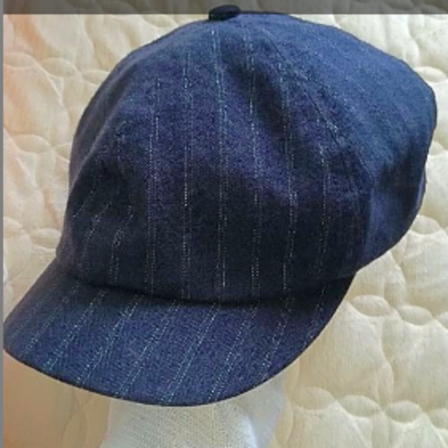 RRL - 値下げ RRL ストライプキャスケット ハンチング 美品 Lサイズの