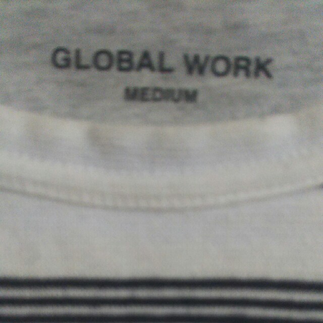 GLOBAL WORK(グローバルワーク)の送料込み美品グローバルワークGLOBALWORK Mサイズ メンズのトップス(Tシャツ/カットソー(七分/長袖))の商品写真