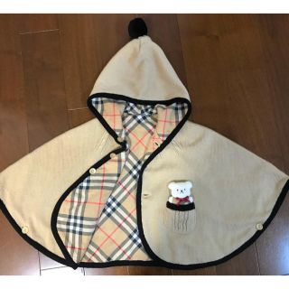 バーバリー(BURBERRY)のお値下げしました！バーバリーポンチョ(カーディガン/ボレロ)