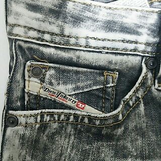 ディーゼル(DIESEL)のDiesel  8才用 ブラックジーンズ👖(パンツ/スパッツ)