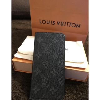 ルイヴィトン(LOUIS VUITTON)のルイヴィトン  iPhone ケース 6Plus 6sPlus 人気 美品(iPhoneケース)