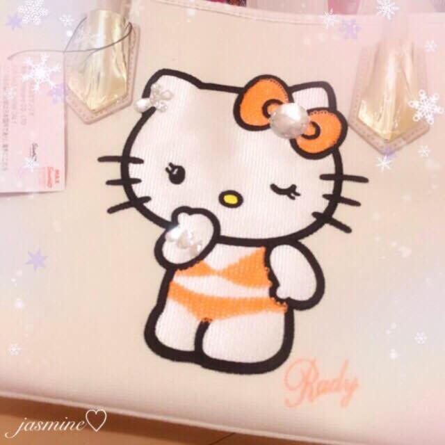 Rady(レディー)のRady✧*。可愛い＊ビジュー付きHello Kittyトートバッグ♡ダチュラ レディースのレディース その他(その他)の商品写真