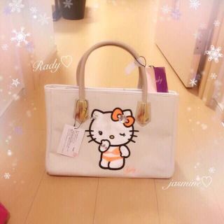 レディー(Rady)のRady✧*。可愛い＊ビジュー付きHello Kittyトートバッグ♡ダチュラ(その他)