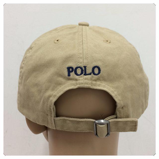 POLO RALPH LAUREN(ポロラルフローレン)のポロラルフローレン ポニーキャップ野球帽56cmベージュpolo レディースの帽子(キャップ)の商品写真