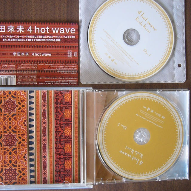 倖田來未/32thシングル「4 hot wave」CD+DVD エンタメ/ホビーのCD(ポップス/ロック(邦楽))の商品写真