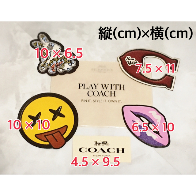 COACH(コーチ)の【非売品】COACH / ﾉﾍﾞﾙﾃｨｰ / ｽﾃｯｶｰ / ｼｰﾙ エンタメ/ホビーのコレクション(ノベルティグッズ)の商品写真