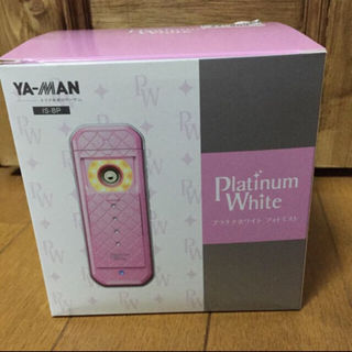 ヤーマン(YA-MAN)の新品 携帯用ハンディミスト　プラチナホワイト　フォトミスト(フェイスケア/美顔器)