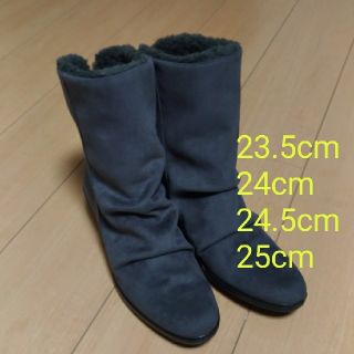 新品　25cm　グレー　ゴアテックス　ブーツ　ミドルブーツ　2way(ブーツ)