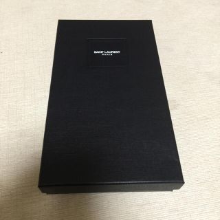 サンローラン(Saint Laurent)のサンローラン クロコ型押しレザー長財布 箱(長財布)