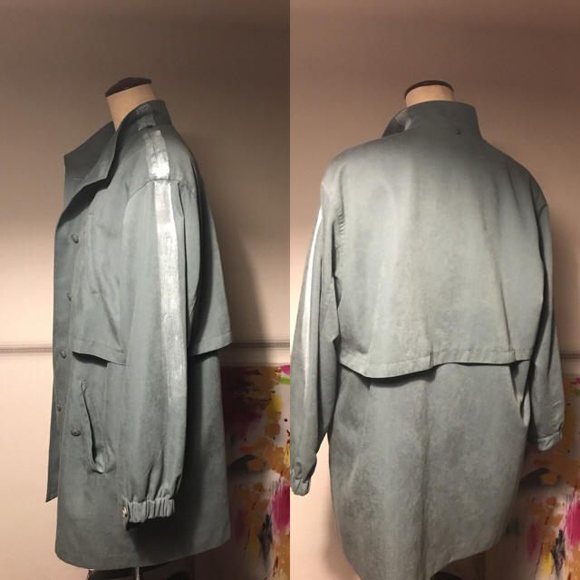 Santa Monica(サンタモニカ)のused remake soutien collar coat メンズのジャケット/アウター(ステンカラーコート)の商品写真