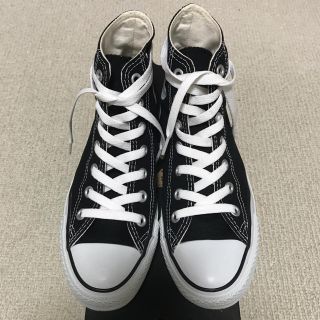 コンバース(CONVERSE)のコンバース スニーカー ハイカット 23.5 黒(スニーカー)