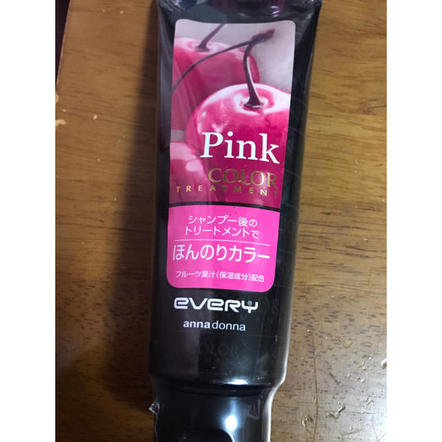 アンナドンナ エブリ カラートリートメント ピンク コスメ/美容のヘアケア/スタイリング(カラーリング剤)の商品写真
