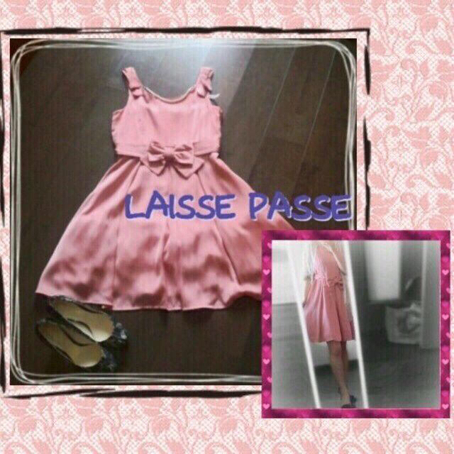 LAISSE PASSE(レッセパッセ)のレッセパッセ♡ドレスワンピ レディースのワンピース(ひざ丈ワンピース)の商品写真