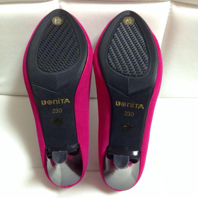 BONITA(ボニータ)の未使用♡ピンクヒールパンプス レディースの靴/シューズ(ハイヒール/パンプス)の商品写真