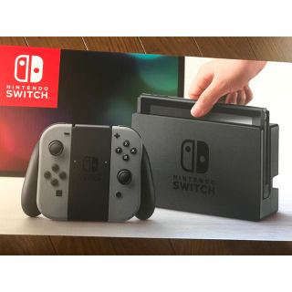 ニンテンドースイッチ(Nintendo Switch)のニンテンドースイッチ グレー 新品未使用未開封(家庭用ゲーム機本体)