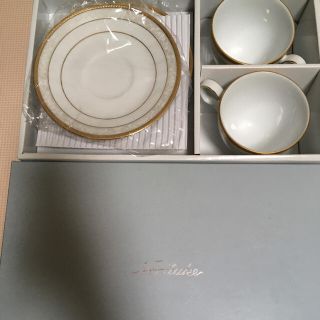 ノリタケ(Noritake)の【最終値下げ】ノリタケ noritake カップ&ソーサー ハンプシャーゴールド(グラス/カップ)