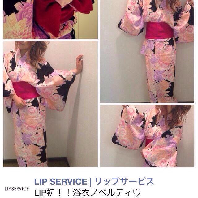 LIP SERVICE(リップサービス)のリップサービス ♡ 浴衣 帯セット レディースの水着/浴衣(浴衣)の商品写真