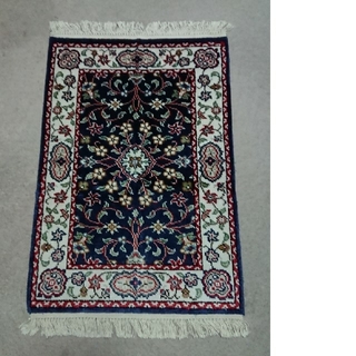 トルコ絨毯 カイセリ 玄関マット 未使用 カッパドキア 証明書あり(玄関マット)