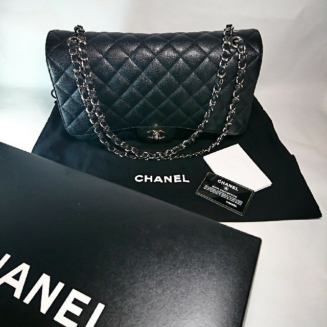 CHANEL(シャネル)の週末値下✨美品♪シャネル デカマトラッセ キャビアチェーンバッグ★正規購入 レディースのバッグ(ショルダーバッグ)の商品写真