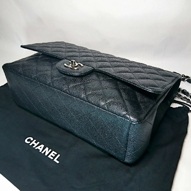 CHANEL(シャネル)の週末値下✨美品♪シャネル デカマトラッセ キャビアチェーンバッグ★正規購入 レディースのバッグ(ショルダーバッグ)の商品写真