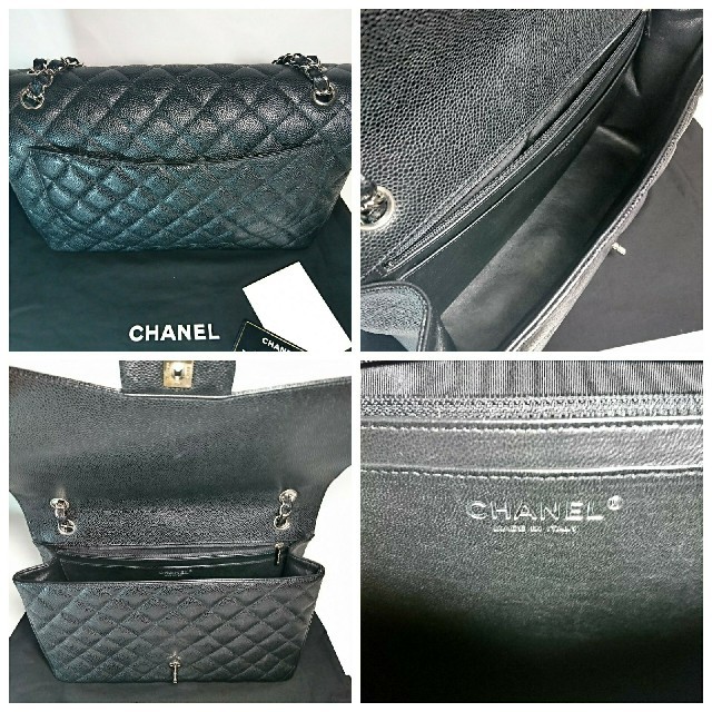 CHANEL(シャネル)の週末値下✨美品♪シャネル デカマトラッセ キャビアチェーンバッグ★正規購入 レディースのバッグ(ショルダーバッグ)の商品写真