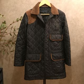 ラルフローレン(Ralph Lauren)の【人気】【ラルフローレン 】【美品】中綿コート キルティング ブラック S位(ステンカラーコート)