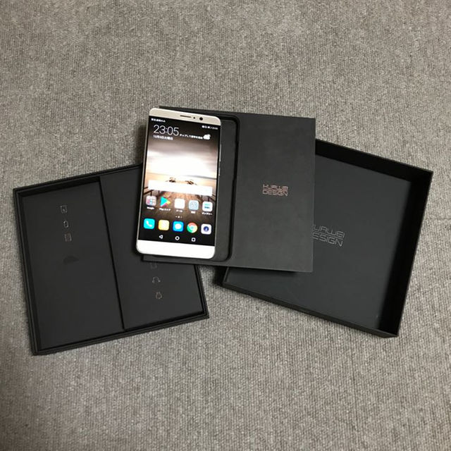 【美品】 HUAWEI Mate 9 シャンパンゴールド 付属品全て有り