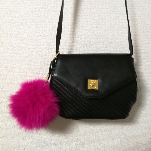 レディース美品 OLD CELINE 2way ブラック