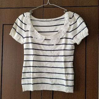 ウィルセレクション(WILLSELECTION)のウィルセレクション☆ボーダーニット美品(ニット/セーター)