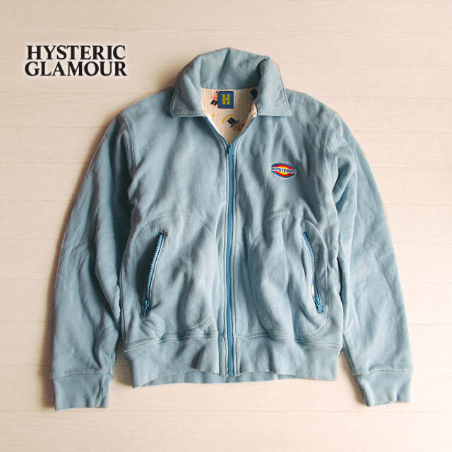 HYSTERIC GLAMOUR(ヒステリックグラマー)の美品 M位 ヒステリックグラマー リバーシブルジャケット ライトブルー レディースのジャケット/アウター(その他)の商品写真