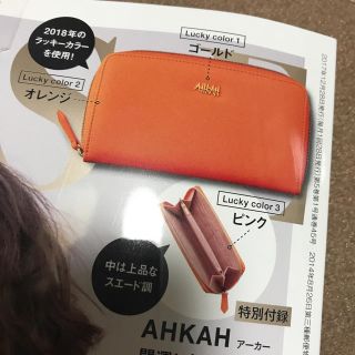 アーカー(AHKAH)の新品未使用☆オトナミューズ1月号付録☆AHKAH開運！本格長財布(財布)