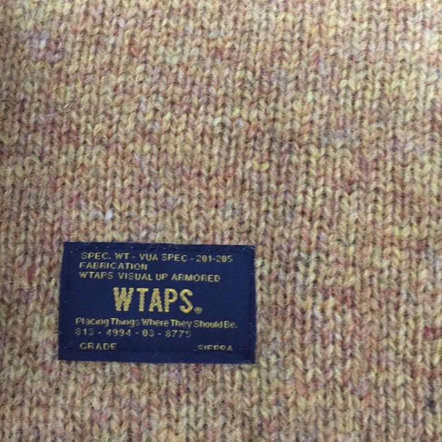 W)taps(ダブルタップス)のWTAPS TET着 DECK CREW 14awニットS 窪塚 supreme メンズのトップス(ニット/セーター)の商品写真