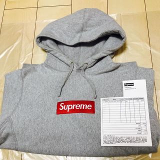 シュプリーム(Supreme)のSupreme Box Logo Hooded Sweatshirt grey(パーカー)