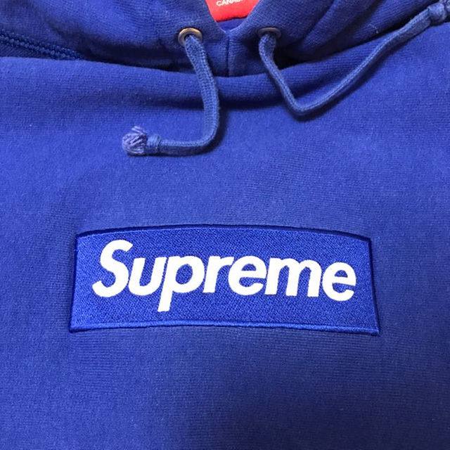 Supreme(シュプリーム)の超希少 Supreme Box Logo Pullover Royal メンズのトップス(パーカー)の商品写真