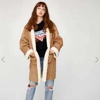 moussy REVER FAUX MOUTON コート  新品