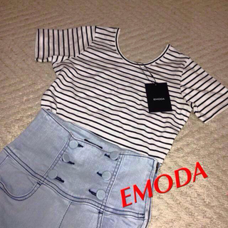 エモダ(EMODA)のEMODAショートT Ｓ(Tシャツ(半袖/袖なし))