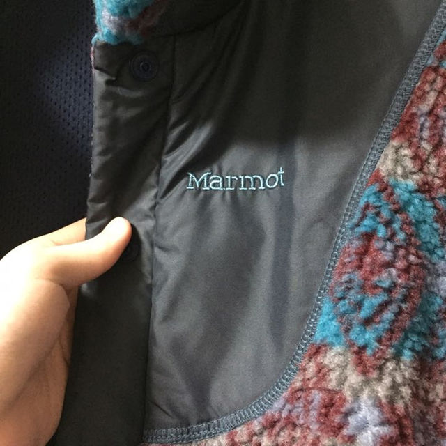 MARMOT(マーモット)のバボばあ様専用 値下げ！marmot  フリースjkt レディースのジャケット/アウター(ブルゾン)の商品写真