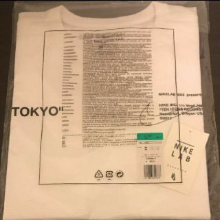 オフホワイト(OFF-WHITE)の初期 NIKE lab 限定 tee the10 off-white(Tシャツ/カットソー(半袖/袖なし))